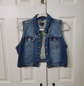 Denim vest